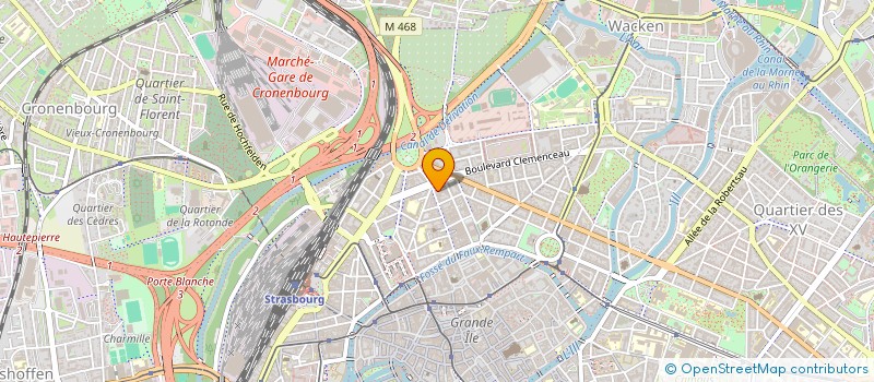 localisation de l'entreprise M0HDACORP à STRASBOURG