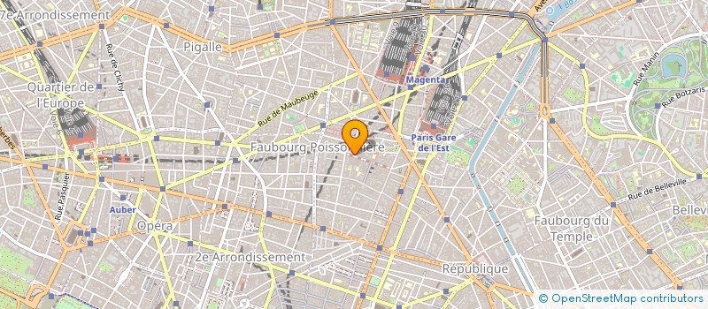 localisation de l'entreprise M1 SAS  PARIS