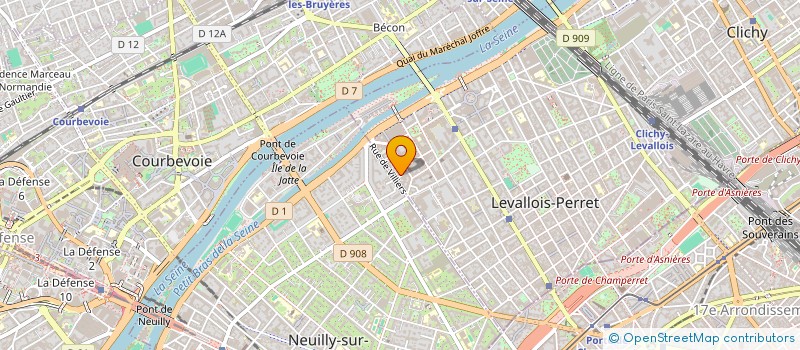 localisation de l'entreprise M10 MUSIDISC DISTRIBUTION SERVICE SA à LEVALLOIS-PERRET