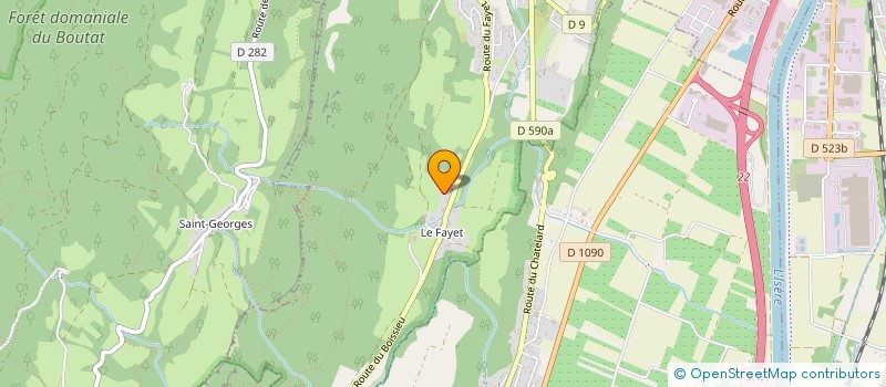 localisation de l'entreprise M1124  BARRAUX