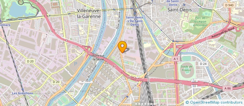 localisation de l'entreprise M13 INVESTISSEMENTS à SAINT-DENIS