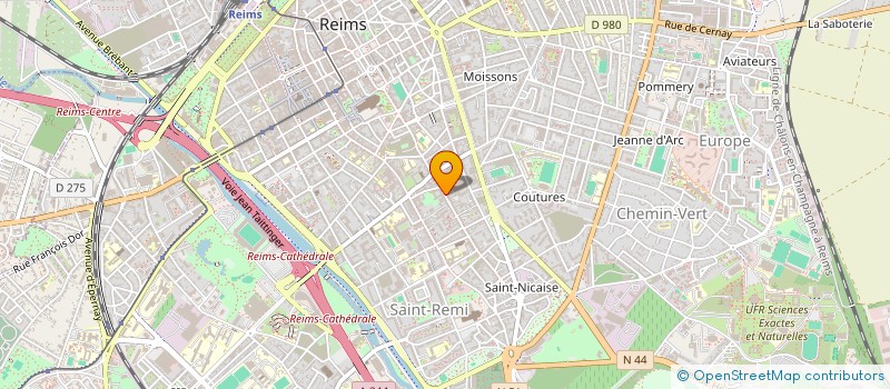 localisation de l'entreprise M18 EXPRESS  REIMS