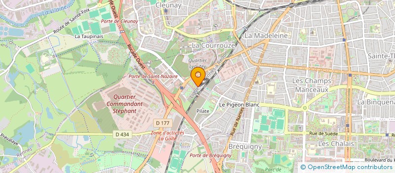 localisation de l'entreprise M180  SAINT-JACQUES-DE-LA-LANDE