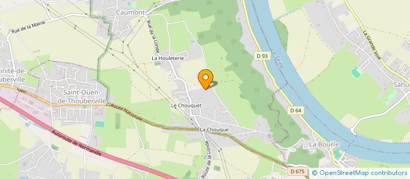 localisation de l'entreprise M2 à CAUMONT