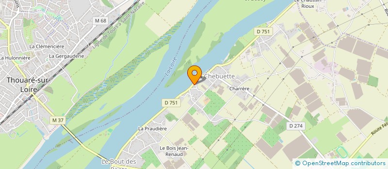 localisation de l'entreprise M2 à SAINT-JULIEN-DE-CONCELLES