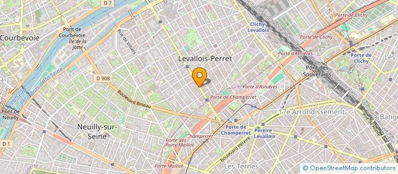 localisation de l'entreprise M2 à LEVALLOIS-PERRET