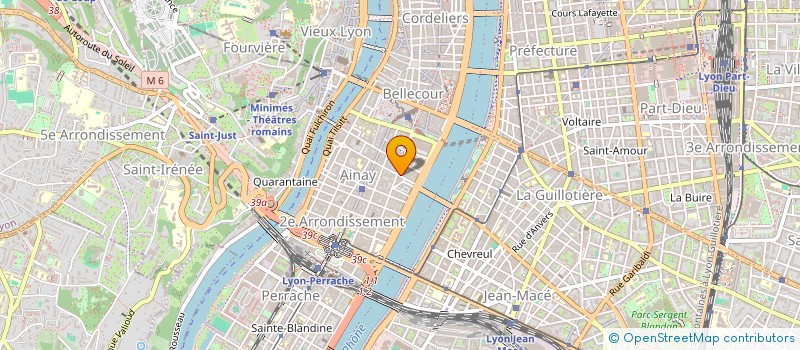 localisation de l'entreprise M2 ARS  LYON