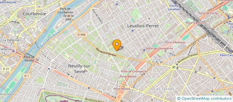 localisation de l'entreprise M2 BC DIAGNOSTIC IMMOBILIER à NEUILLY-SUR-SEINE