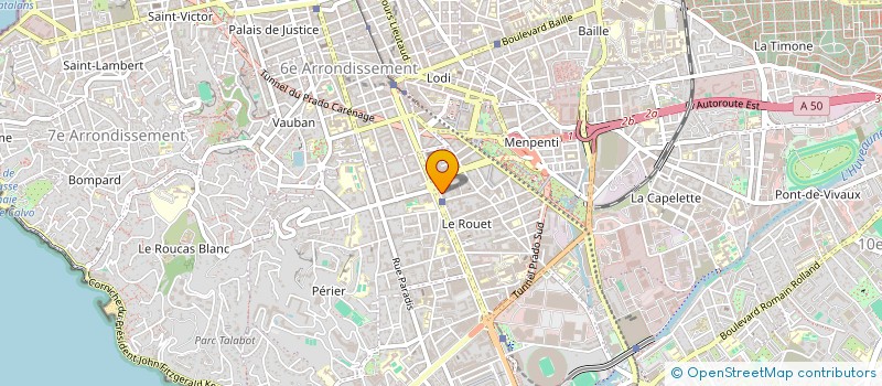 localisation de l'entreprise M2 CONSEIL ET MANAGEMENT  MARSEILLE