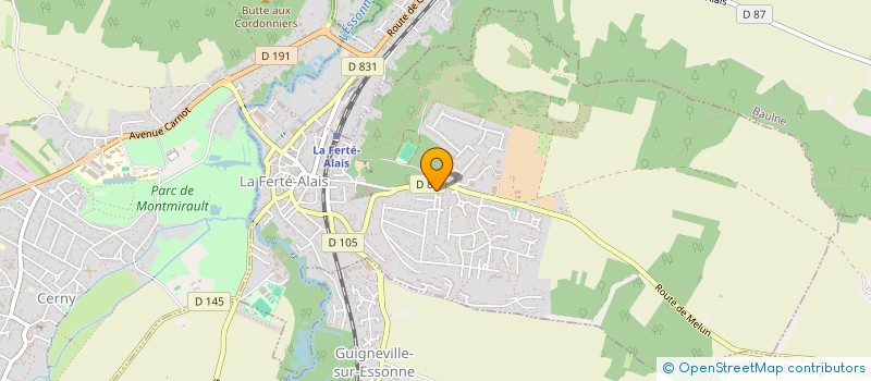 localisation de l'entreprise M2 CONSULT  LA FERTE-ALAIS