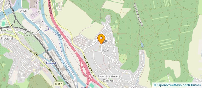 localisation de l'entreprise M2 IMMO  BOUXIERES-AUX-DAMES