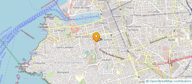 localisation de l'entreprise M2 IMMO PACA à MARSEILLE