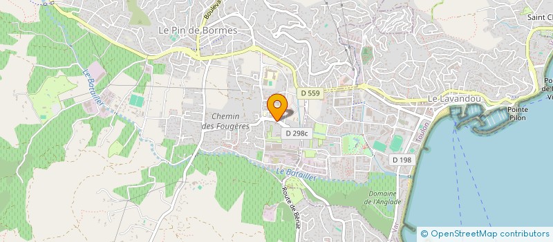 localisation de l'entreprise M2 IMMOBILIER à BORMES-LES-MIMOSAS