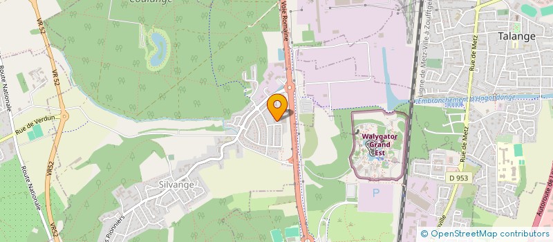 localisation de l'entreprise M2 IMMOBILIER  MARANGE-SILVANGE