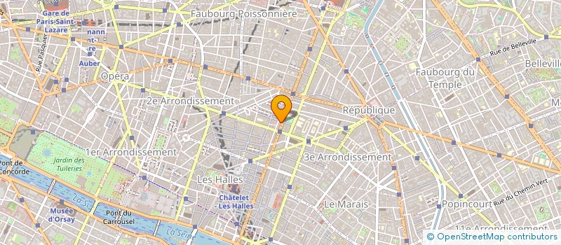 localisation de l'entreprise M2 OPTIC à PARIS