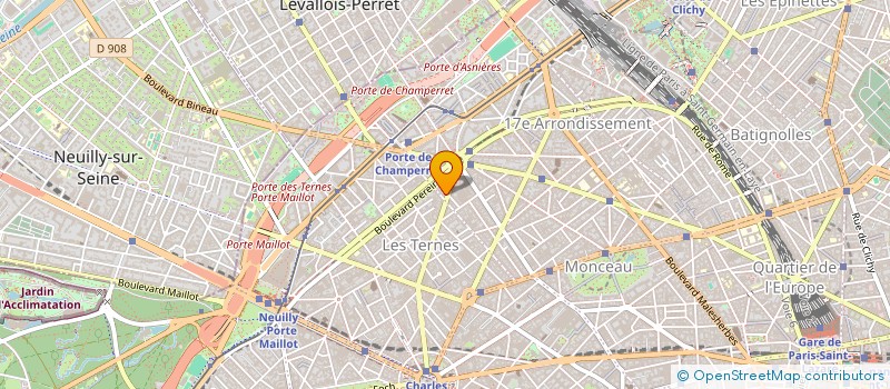 localisation de l'entreprise M2 PARTNERS à NEUILLY-SUR-SEINE