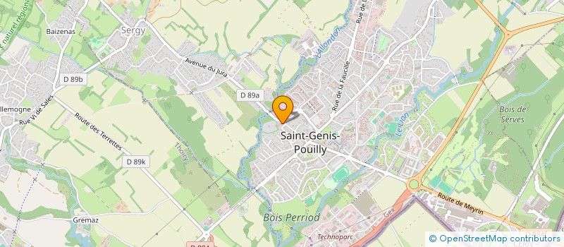 localisation de l'entreprise M2 R2 PATRIMOINE à SAINT-GENIS-POUILLY