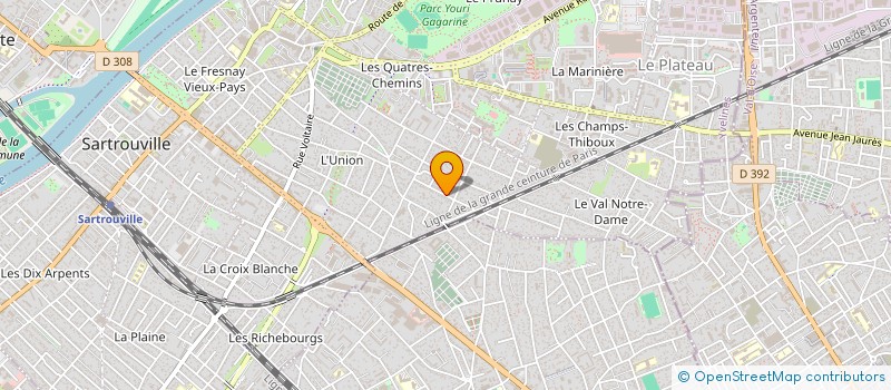 localisation de l'entreprise M2 RENOV & CO à SARTROUVILLE