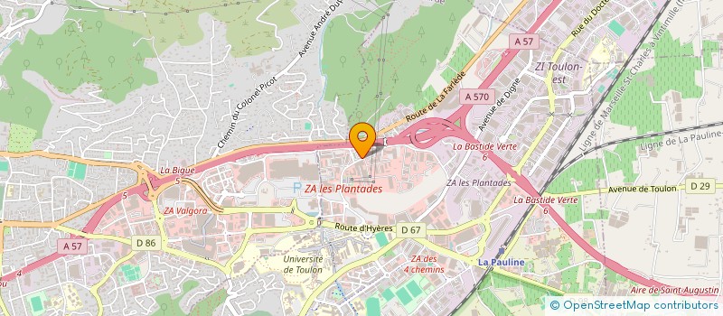 localisation de l'entreprise M2 STUDIO à LA GARDE
