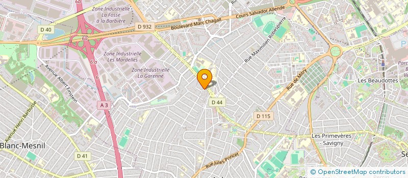 localisation de l'entreprise M2 TRANS à AULNAY-SOUS-BOIS