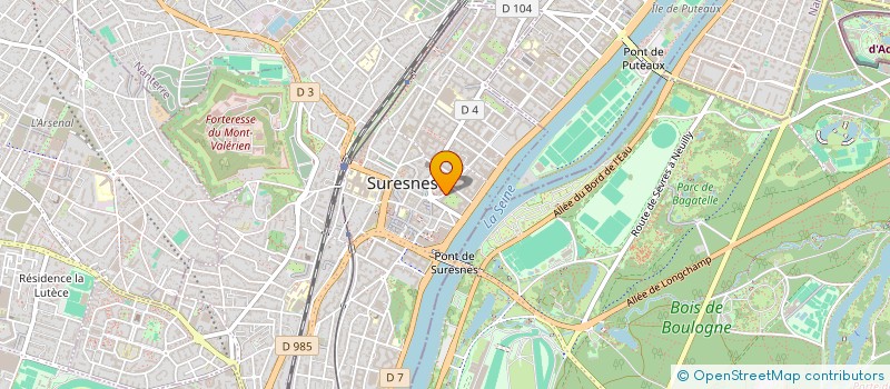 localisation de l'entreprise M20 à SURESNES