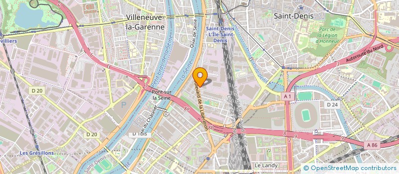 localisation de l'entreprise M20 INVESTISSEMENTS à SAINT-DENIS