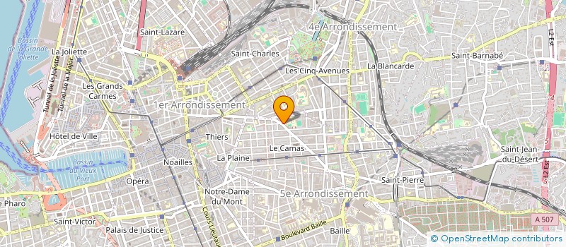 localisation de l'entreprise M24 (MASSILIA SPORT SANTE) à MARSEILLE