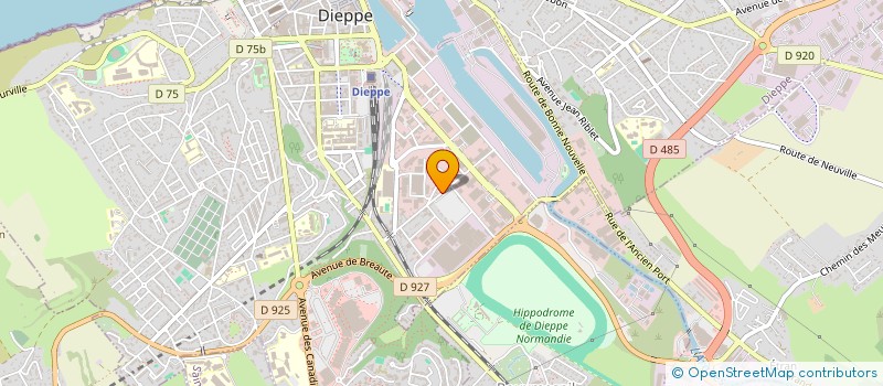 localisation de l'entreprise M2A à DIEPPE