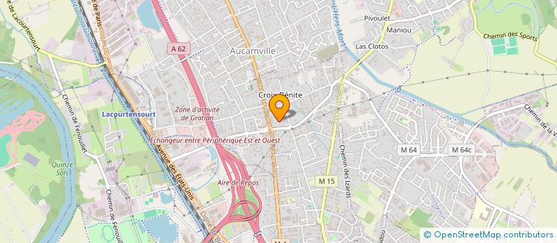 localisation de l'entreprise M2A à TOULOUSE