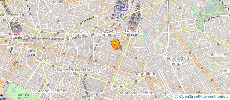 localisation de l'entreprise M2A  PARIS