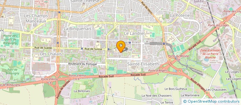 localisation de l'entreprise M2A CONSTRUCTION  RENNES