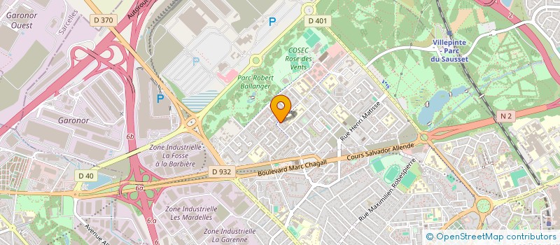 localisation de l'entreprise M2A CONSTRUCTION à AULNAY-SOUS-BOIS