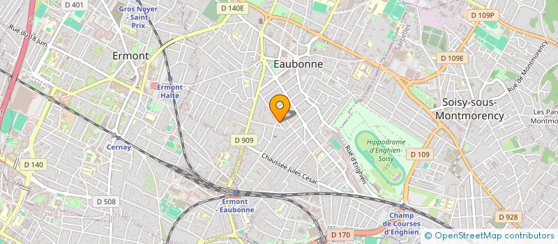 localisation de l'entreprise M2A CONSULTING à EAUBONNE