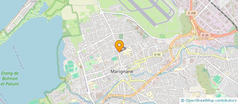 localisation de l'entreprise M2A DEVELOPMENT  MARIGNANE