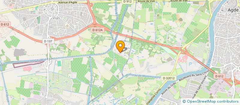 localisation de l'entreprise M2A INVESTISSEMENT  VIAS