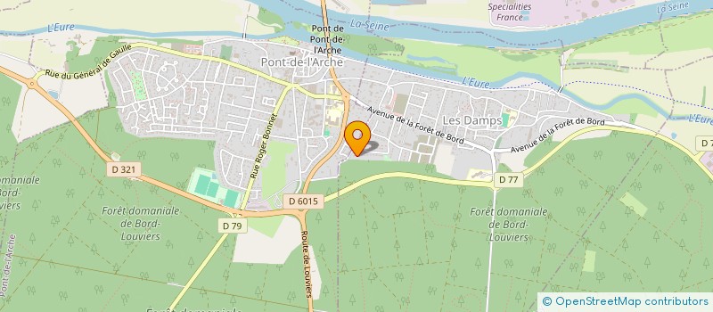 localisation de l'entreprise M2A INVESTISSEMENTS  LES DAMPS