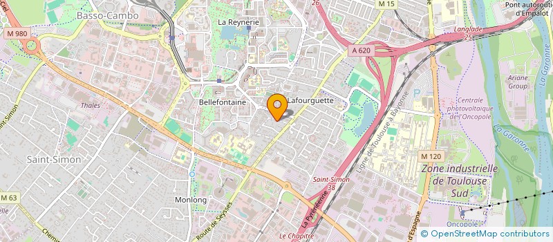 localisation de l'entreprise M2A MULTI SERVICES à TOULOUSE