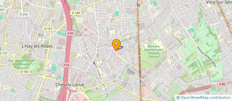 localisation de l'entreprise M2A TRANSPORTS  L'HAY-LES-ROSES