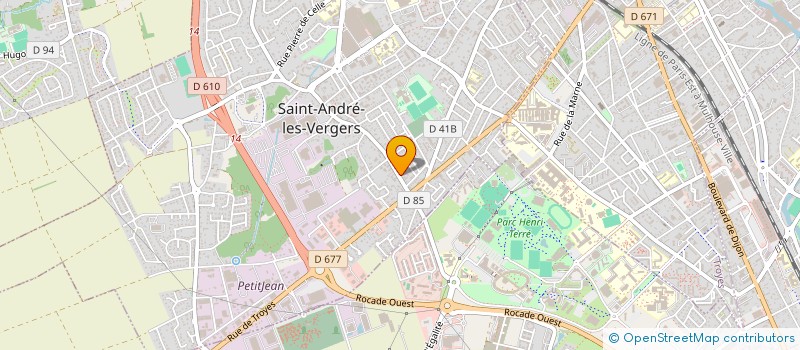 localisation de l'entreprise M2AA CONSULTING  SAINT-ANDRE-LES-VERGERS