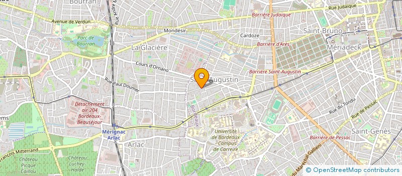 localisation de l'entreprise M2AP  BORDEAUX