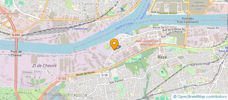 localisation de l'entreprise M2ASCARET CONSEIL à REZE