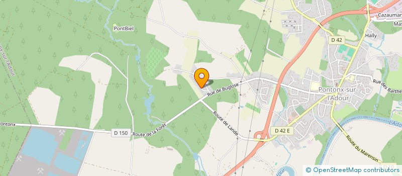 localisation de l'entreprise M2B  RIVIERE-SAAS-ET-GOURBY