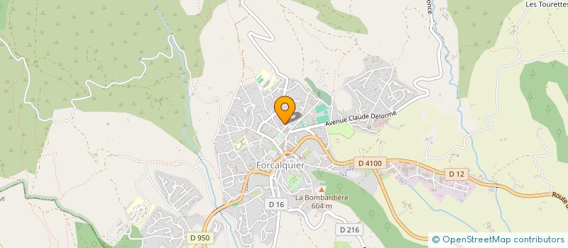 localisation de l'entreprise M2B à FORCALQUIER