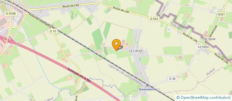 localisation de l'entreprise M2B  BAILLEUL