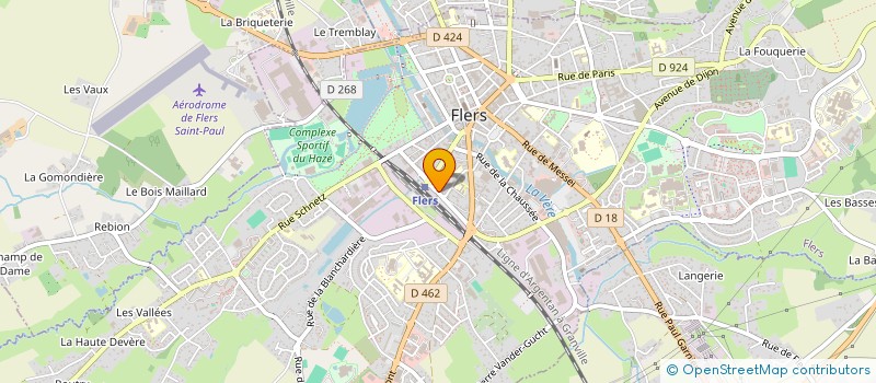 localisation de l'entreprise M2B à FLERS