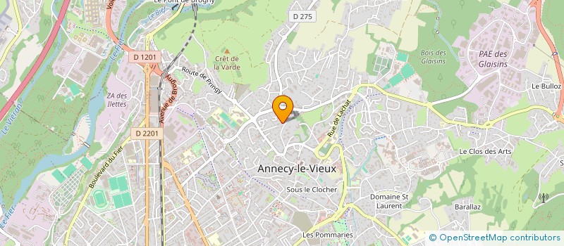 localisation de l'entreprise M2B ADVISORY à ANNECY