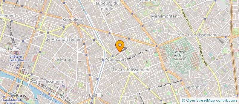 localisation de l'entreprise M2B COACHING  PARIS