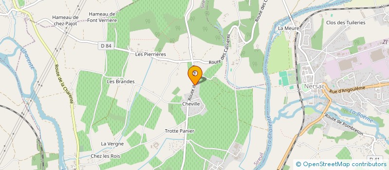 localisation de l'entreprise M2B CONCEPT à SIREUIL