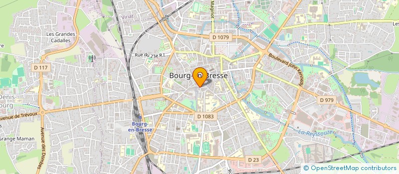 localisation de l'entreprise M2B CONSULTANTS à BOURG-EN-BRESSE