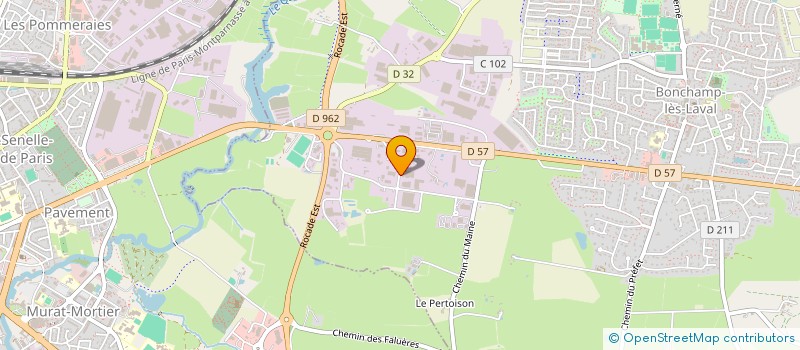 localisation de l'entreprise M2C  BONCHAMP-LES-LAVAL